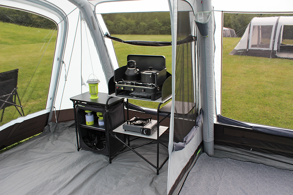 Tent kitchen outlet